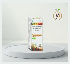 Multivitamin Syrup, Form : Liquid for Health Supplements