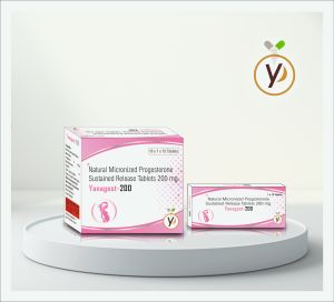 Progesterone Sustained Release Tablet, Packaging Type : Box