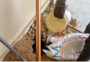 Copper-bonded Steel Earthing Electrodes 16mm, Length : 2 Meters