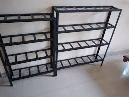 MS Rack Fabrication, Color : Black, Length : 40-60 Meter