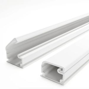 PVC Channel 25x25, Color : White Prcoessed, Form : Powder