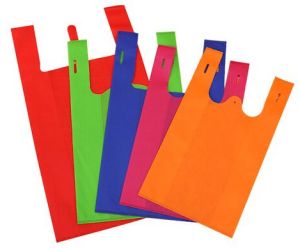 Plastic W Cut Carry Bags