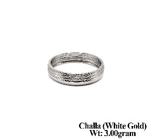 White Gold Challa, White Gold Ring, Brand Name : Sunbera