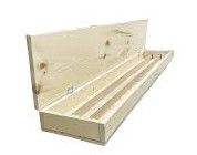 Plain Polished Wooden Core Box, Color : Light Yellow Modern