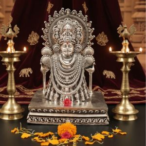 Shree Khatu Shyam Baba Silver Idol