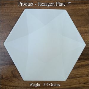 Bagasse Disposable Plate 7inch
