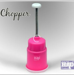 Manual H.a.d Plastic Onion Chopper, Color : Pink, White