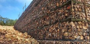 Galvanised Retaining Gabion Box