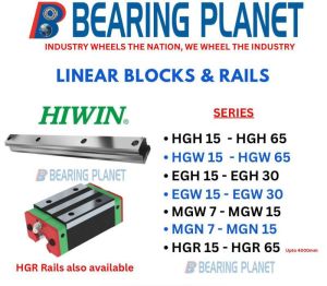 Hiwin Linear Guideways, Packaging Type : Box for Industrial