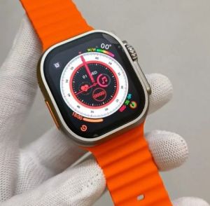 Ultra Titanium Case Edition 49mm Orange Ocean Band Apple Watch