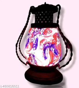 Metal Home Decor Lamps, Power Source : Electric, Bulb Type : LED