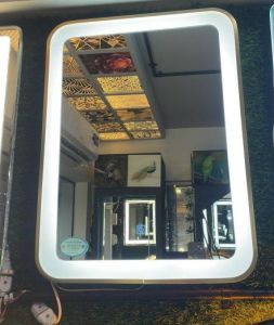 LED Mirror, Shape : Rectangular, Base Material : Glass