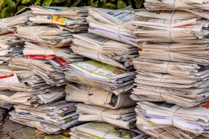 Newspaper Waste Standard for Recyling