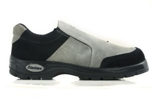 Leather Slip On Safety Shoes -7650SD