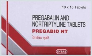 Pregabid NT Pregabalin Nortriptyline Tablets