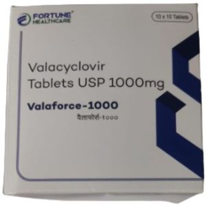 Valacyclovir Tablets IP 1000 Mg (Valaforce)