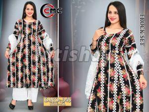 3 Piece Frock Suit Set