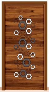 Laminate Pinewood Wood Touch GT-1024 Premium Door Skin 7x3.25 Feet