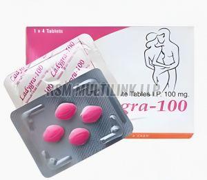 Ladygra-100 Tablets, Composition : Sildenafil Citrate