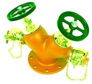 Industry-standard Materials Double Headed Hydrant Valve