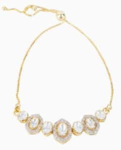 Moissanite Polki Bracelet, Color : Gold, Silver