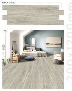 Ceramic Wooden Floor Tile 200x1200 8x48 Feet, Brand Name : Majestic