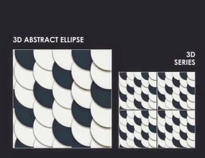 3D Glossy Ceramic Floor Tiles