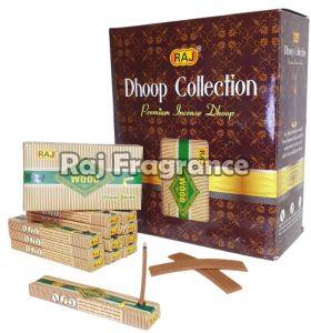 Fragrance Premium 4-inch Golden Wood Dhoop Sticks, Brand Name : Raj