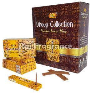 Wood Premium 4-Inch Dhoop – Sandal, Brand Name : Raj 4inch