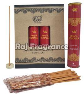 Wood Royal Romance Bambooless Dhoop Sticks, Brand Name : Raj 8 Inch