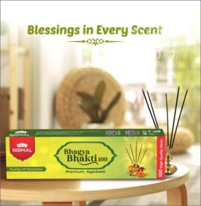 Shubhkart Nirmal Bhagya Bhakti 100 Premium Agarbatti