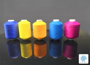 Polyester Cotlook Dyed Yarn