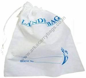 Non Woven Laundry Bag, Color : White