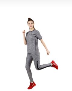 Polyester Blend Ladies Jogging Suit, Size Range : Xs - XL