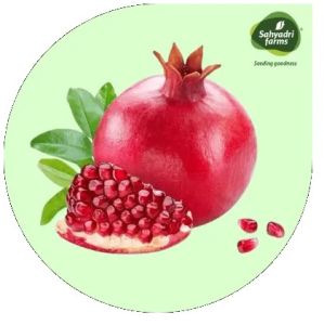 Fresh Pomegranate, Color : Red