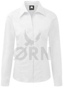 Orn Plain Edinburgh Premium L/S Blouse 6 - 30 Inclusive, Xs, XL