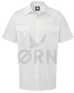 Essential Men Half Sleeves Pilot Shirt