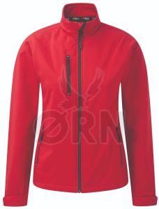 Orn Ladies Red Tern Softshell Jacket, Sleeves Type : Full Sleeve