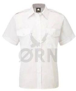Assorted Cotton Premium Half Sleeves Ladies Pilot Shirt