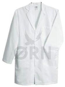 Polyester-cotton Blend White Doctor Coat, Brand Name : Orn