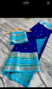 Banarsi Hamdloom Pure Georgette Silk Saree