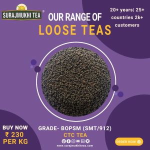 Natural CTC Bopsm Loose Tea (smt/912) For Home, Office