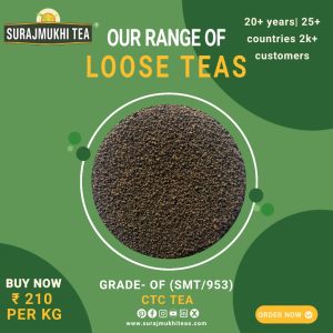 CTC Natural Of Loose Tea (smt/953) For Restaurant, Hotel