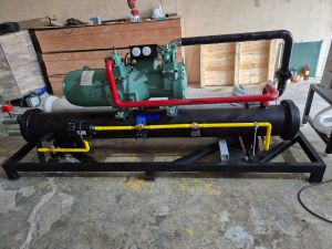 60 TR Water Cooled Scroll Chiller