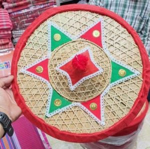 14 Inch Assamese Japi Traditional Hat
