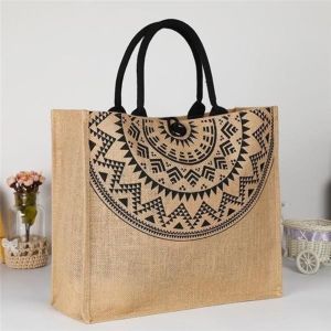 Printed Fancy Jute Bags Standard / Custom (small, Medium, Large)