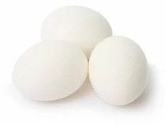 White Table Eggs