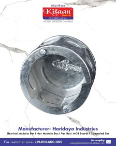 Metal Concealed Socket 2to3 Inch, Brand Name : Kisaan Electric