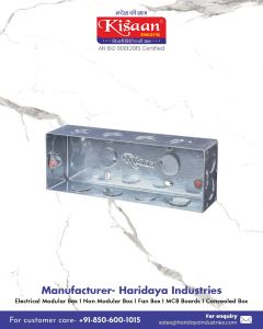 Galvanized Iron 22 Gauge Modular Box