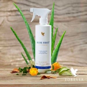 Aloe First Spray, Brand Name : Forever, Form : Liquid